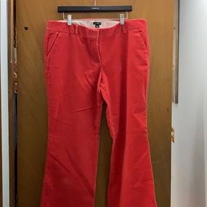 Jcrew corduroy wide leg pants